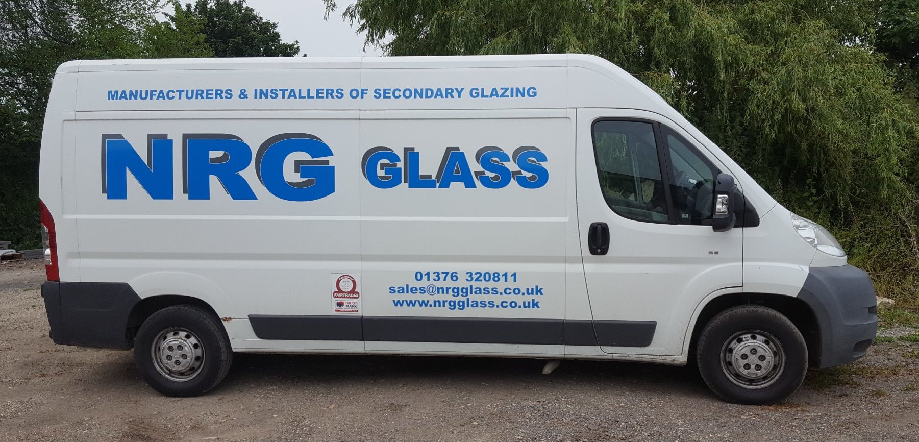 NRG Glass Van